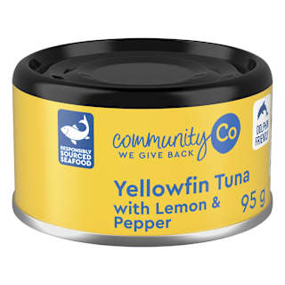 Community Co Tuna Yellowfin Lemon Pepper