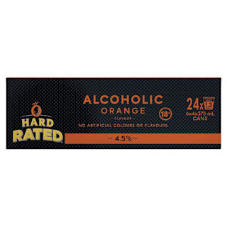 Hard Rated Orange Can 375mL 