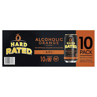 Hard Rated Orange Can 375mL 
