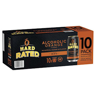Hard Rated Orange Can 375mL 
