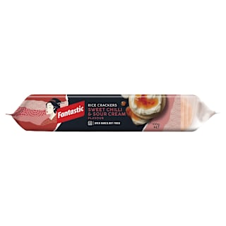 Fantastic Rice Crackers Sweet Chilli & Sour Cream