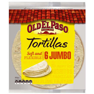 Old El Paso Burrito Tortillas Jumbo