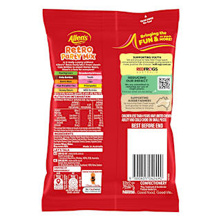 Allen's Retro Party Mix Lollies Bag