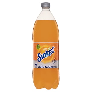 Sunkist Orange Zero Sugar Bottle