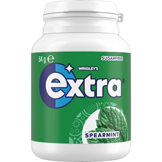 Extra Spearmint Chewing Gum Sugar Free Bottle