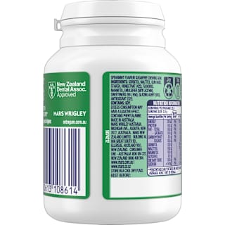 Extra Spearmint Chewing Gum Sugar Free Bottle