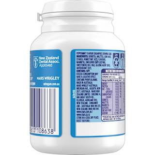 Extra Peppermint Chewing Gum Sugar Free Bottle