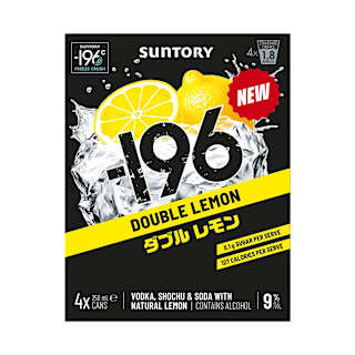Suntory -196 Lemon 9% Can 250mL 