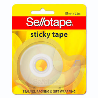 Sellotape Sticky Tape Dispenser 18mmx25m