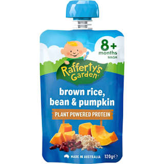 Rafferty's Garden Brown Rice Bean & Pumpkin 8+ Months