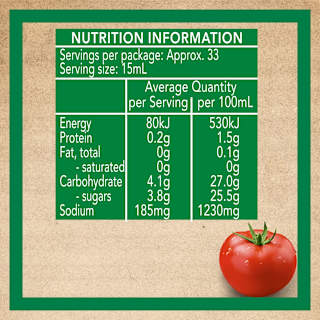 Heinz Tomato Sauce Ketchup Organic