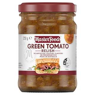 MasterFoods Green Tomato Relish