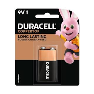 Duracell Coppertop Battery 9V