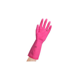 ViledaAnsell Silverlined Pink Glove Large