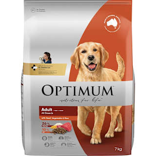 Optimum Adult With Beef Vegetables & Rice Dry Dog Food