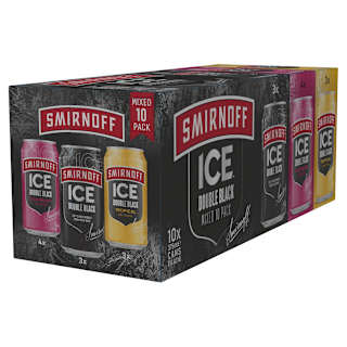 Smirnoff Ice Double Black Mixed Can 375mL