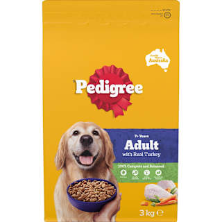 Pedigree Medium AdultDry Dog Food With Real Turkey