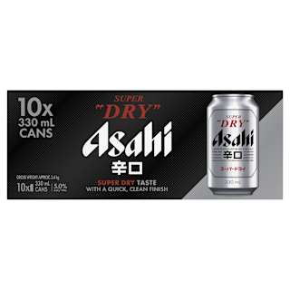 Asahi Super Dry 5% Can 330mL 