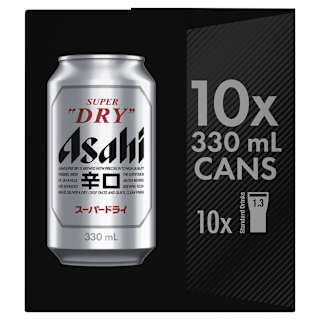 Asahi Super Dry 5% Can 330mL 