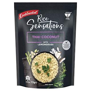 Continental Rice Thai Coconut & Lemon Grass