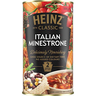 Heinz Classic Canned Soup Italian Minestrone