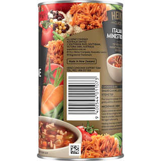 Heinz Classic Canned Soup Italian Minestrone