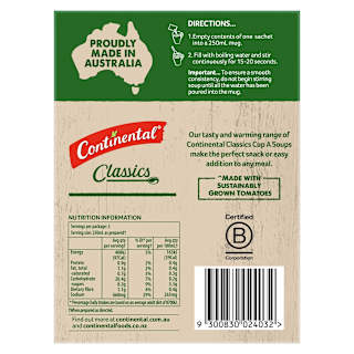 Continental Cup A Soup Tasty Tomato