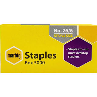 Marbig Staples 26/6
