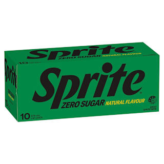 Sprite Zero Sugar Lemonade Soft Drink Multipack Cans