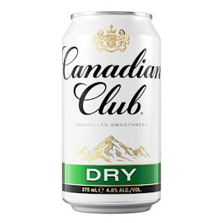 Canadian Club & Dry Can 375mL
