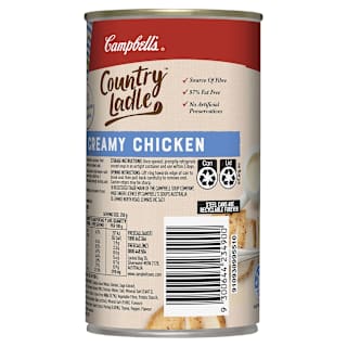 Campbell's Country Ladle Canned Soup Creamy Chicken