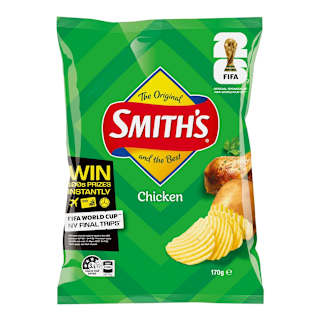 Smith's Crinkle Cut Chicken Potato Chips