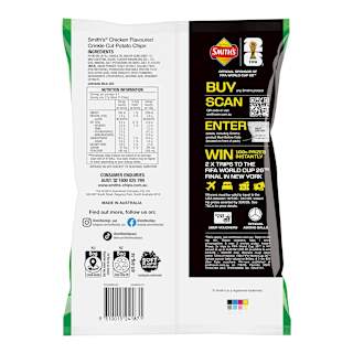 Smith's Crinkle Cut Chicken Potato Chips