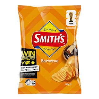 Smith's Crinkle Cut Potato Chips Barbecue