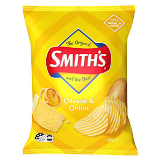 Smith's Crinkle Cut Cheese & Onion Potato Chips