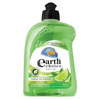 Earth Choice Ultra Concentrate Dishwashing Liquid Green Tea & Lime