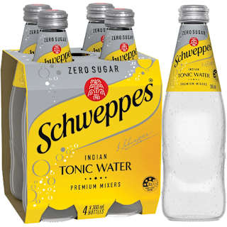 Schweppes Classic Mixers Indian Tonic Water Zero Sugar