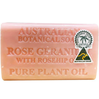 Australian Botanical Soap Rose Geranium