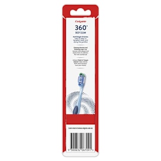 Colgate 360 Degrees Whole Mouth Clean Compact Head Toothbrush Medium