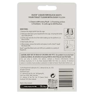 Duck Protection Plus Toilet Cleaner Liquid Refill Aqua Burst