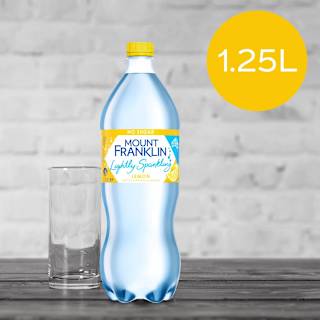 Mount Franklin Lightly Sparkling Water Lemon Bottle