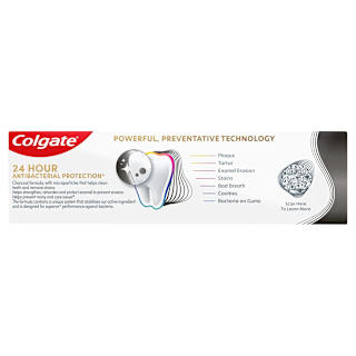 Colgate Total Charcoal Deep Clean Antibacterial Toothpaste