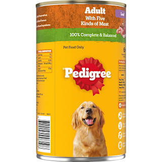 Pedigree Loaf With Five Kinds Of Meat Wet Dog Food Can