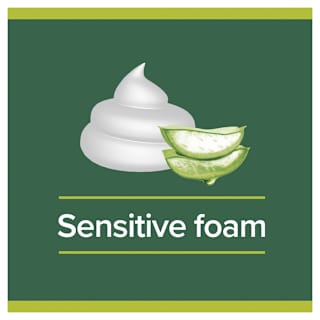 Palmolive Men Rapid Shave Sensitive Foam With Aloe Vera