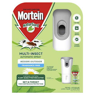 Mortein NaturGard Multi-Insect Automatic Diffuser Kit Fragrance Free