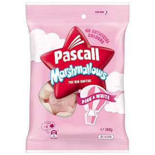 Pascall Marshmallows Vanilla Raspberry