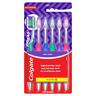 Colgate Toothbrush Adult ZigZag Soft