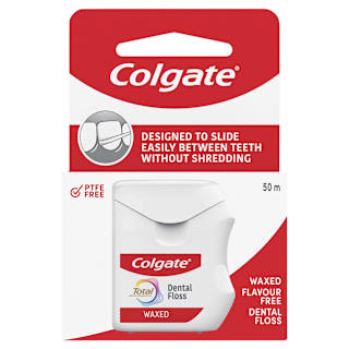 Colgate Dental Ribbon Waxed 50m
