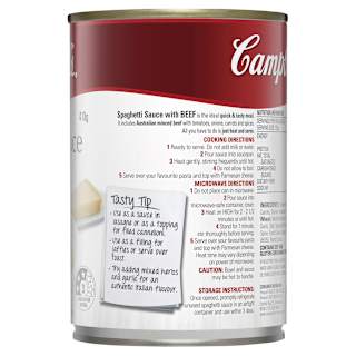 Campbell's Spaghetti Sauce with Beef