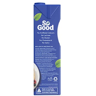 So Good Long Life Vanilla Bliss Soy Milk